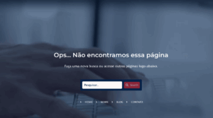 erro 404 Konteúdo com K